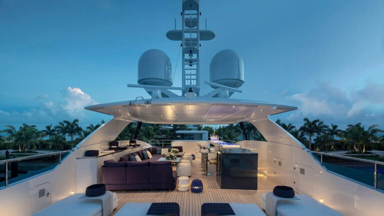 Sundeck At Sun Set