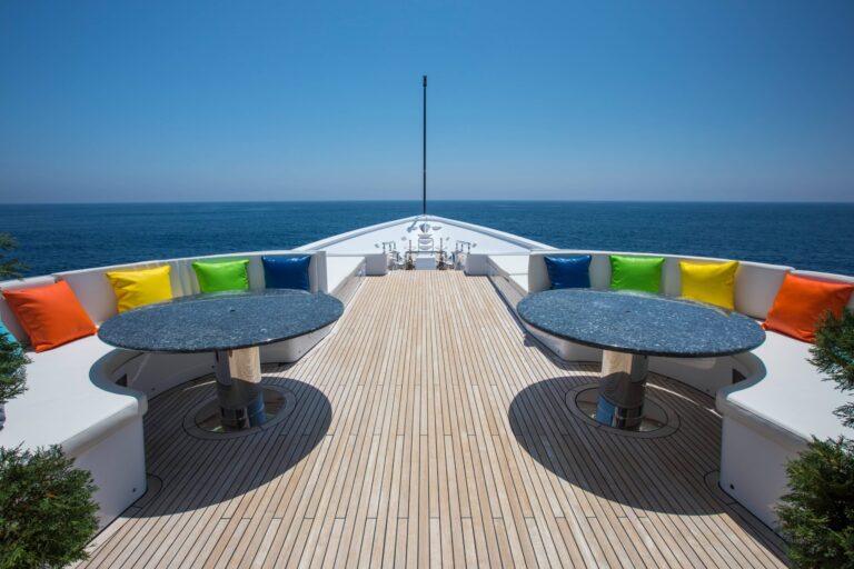 Foredeck View Forward