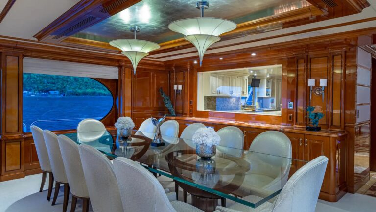 Formal Dining On Main Deck