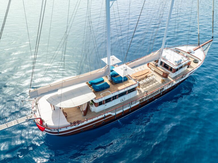 Sunbathing On Deck