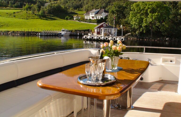 Life On Yacht ANNE VIKING
