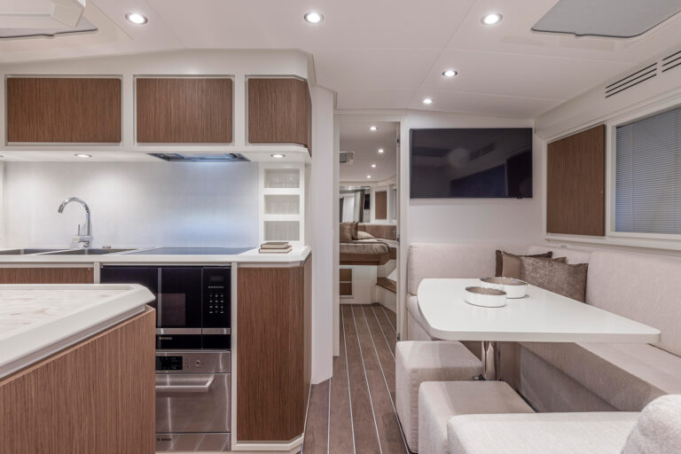 Lower deck salon