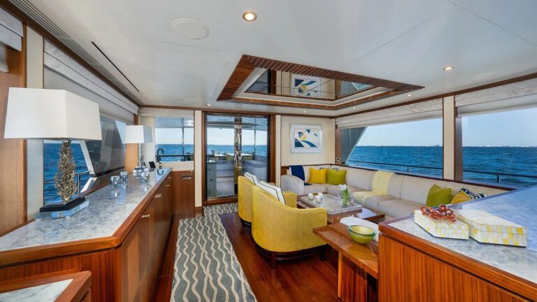 Main salon view aft