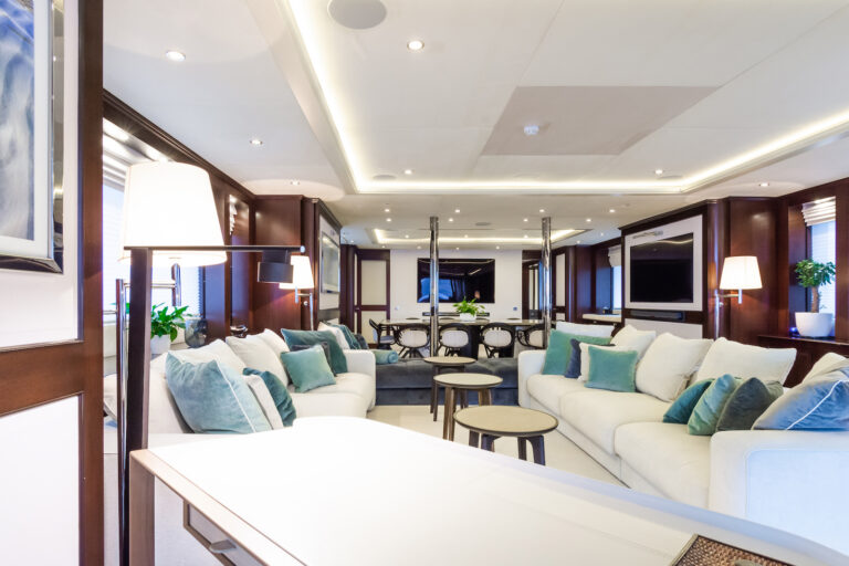 Main salon view forward