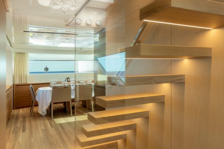 Intimate dining room