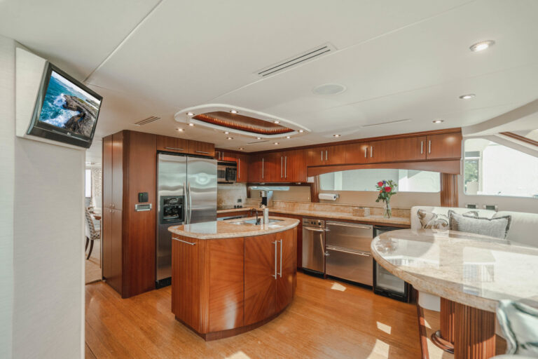 Well equipped galley