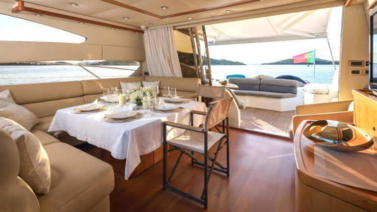 Main Salon View To The Aft Deck