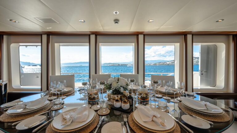 Formal Dining On Main Deck