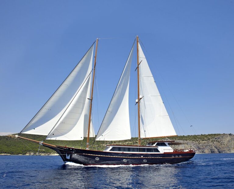 Cruising Under Sail On Board Yacht IRAKLIS L