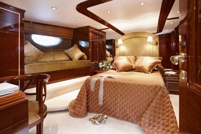 Main Master Cabin On Board Yacht IRAKLIS L