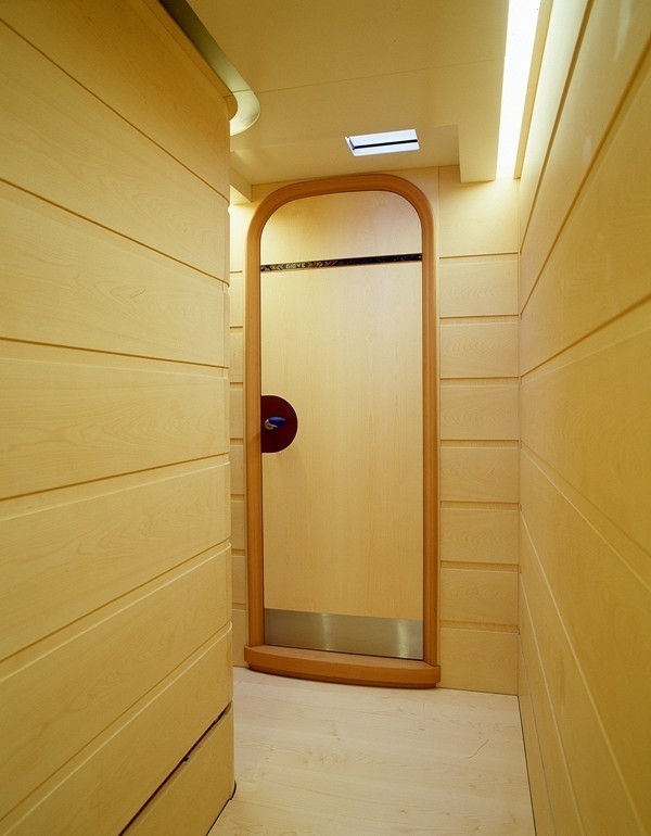 Hallway Aboard Yacht VIRIELLA