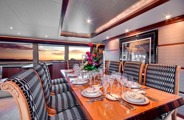 Eating/dining Furniture On Yacht ANDIAMO