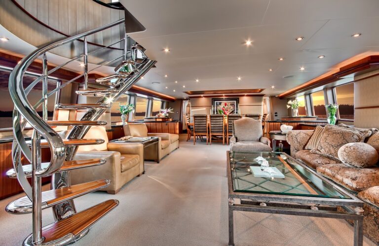 Saloon On Board Yacht ANDIAMO