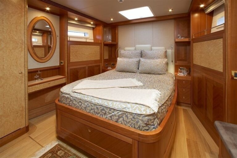 Fore Guest's Cabin On Board Yacht CINDERELLA IV