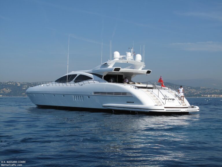 Aft Aspect Aboard Yacht VOYAGE
