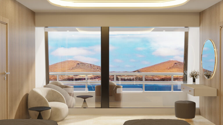 View Onto Private Balcony