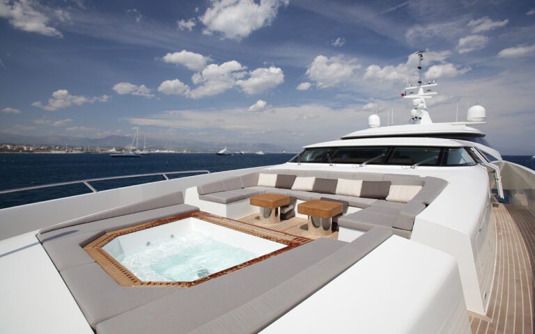 Jacuzzi Pool On Yacht TATII