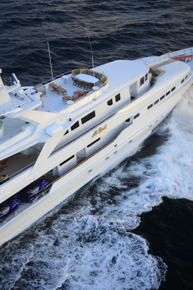 External Profile On Yacht AT LAST