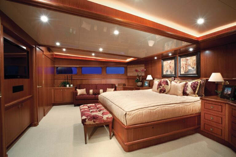 Main Master Cabin On Yacht AT LAST