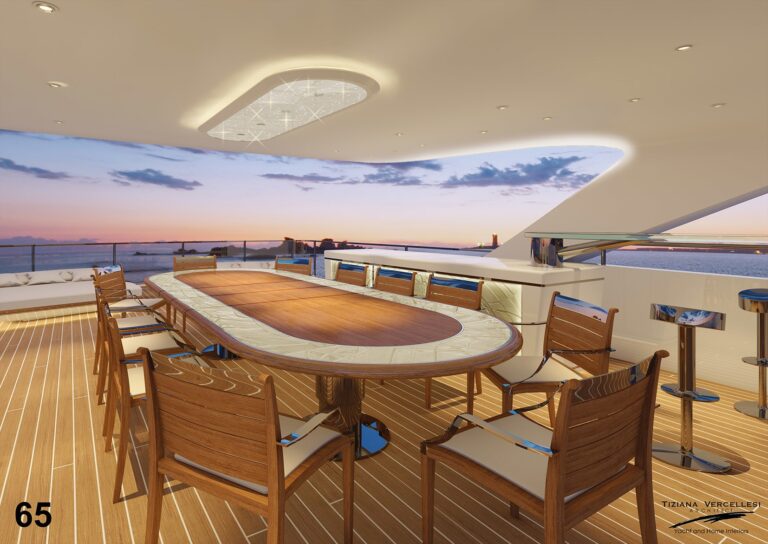 alfresco dining - rendering