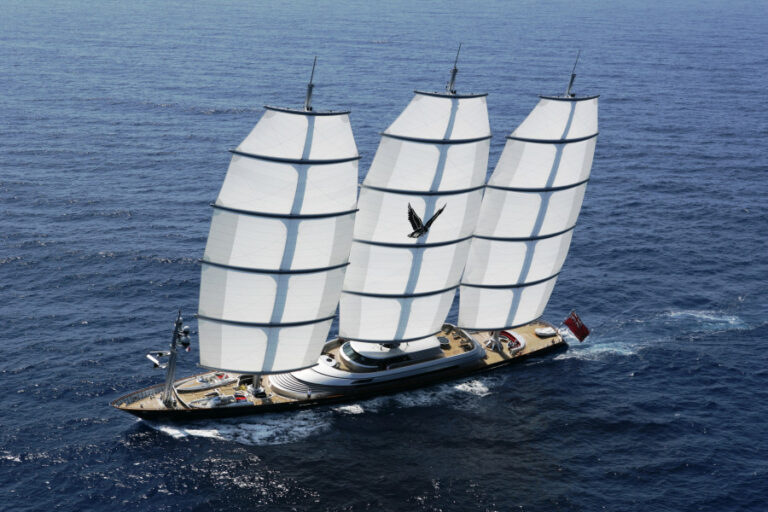 At sail