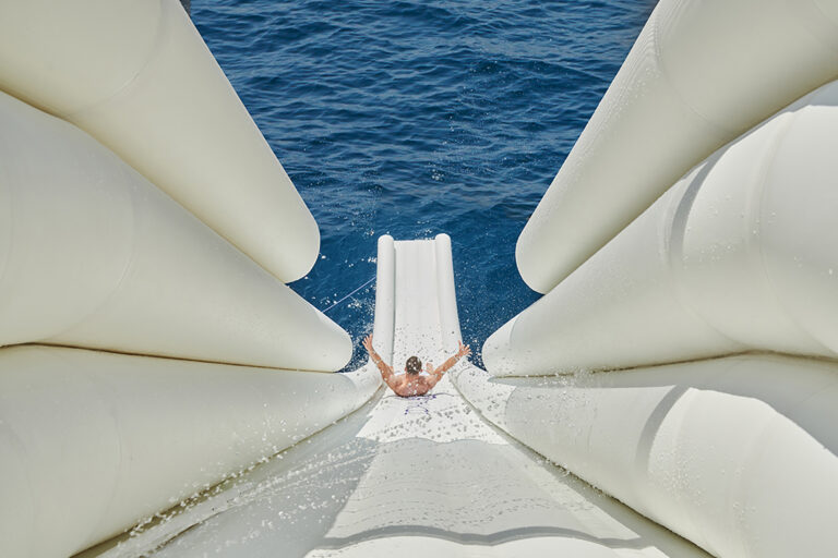 Exhilerating slide