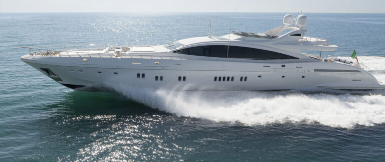 50m Mangusta Overmarine Yacht Running