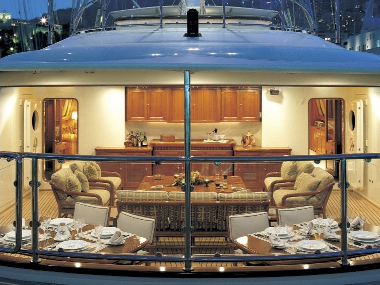 Aspect Interior On Board Yacht ATMOSPHERE