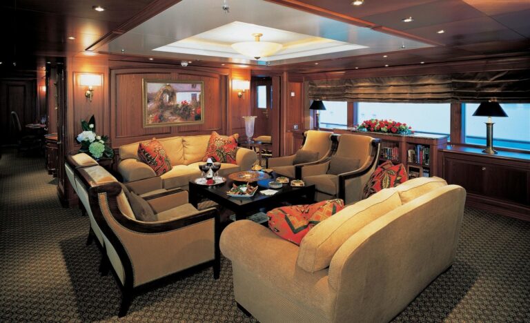 Saloon Zone Aboard Yacht PASSION