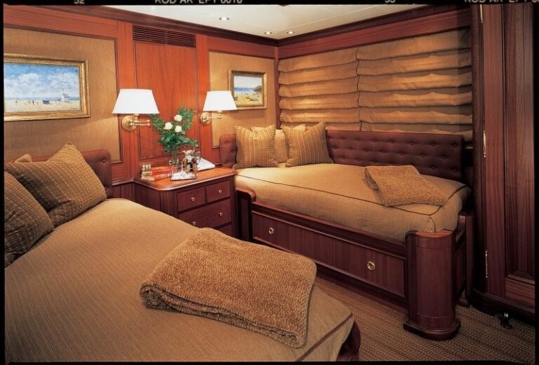 Twin Bed Cabin On Board Yacht PASSION
