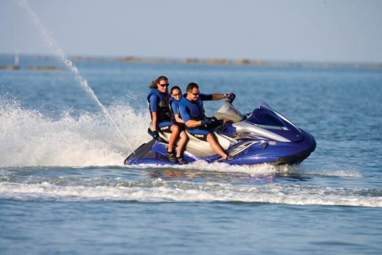 Jetski Skiing On Board Yacht PASSION