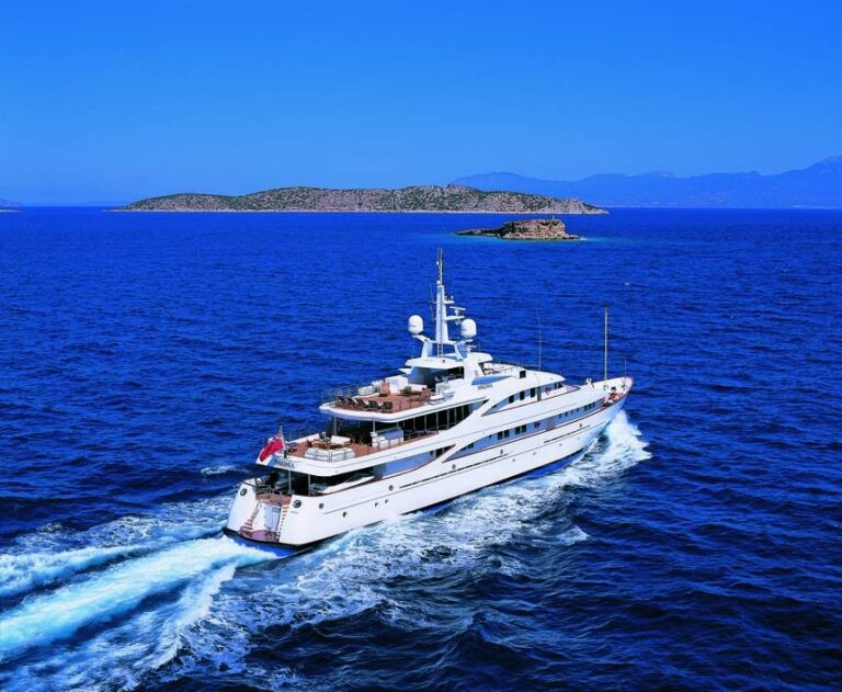 Aft Aspect Aboard Yacht INSIGNIA