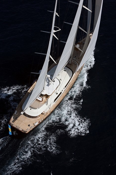 Above: Yacht SELENE's Cruising Captured
