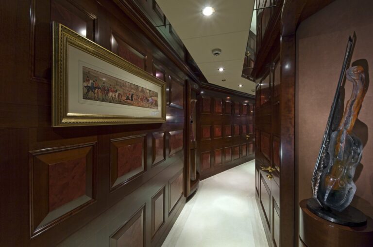 Hall On Yacht BLUE MOON
