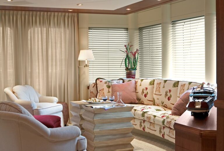 Personal Lounging On Board Yacht BLUE MOON