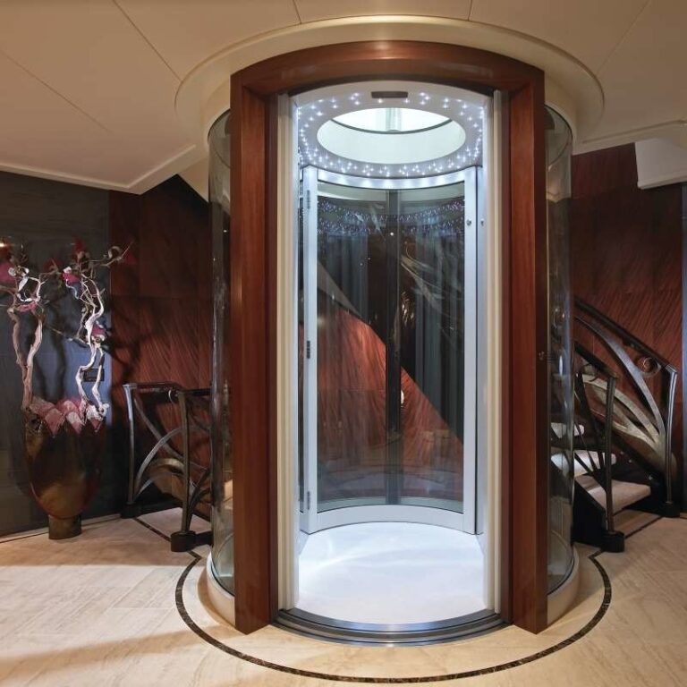 Elevator On Board Yacht BLUE MOON