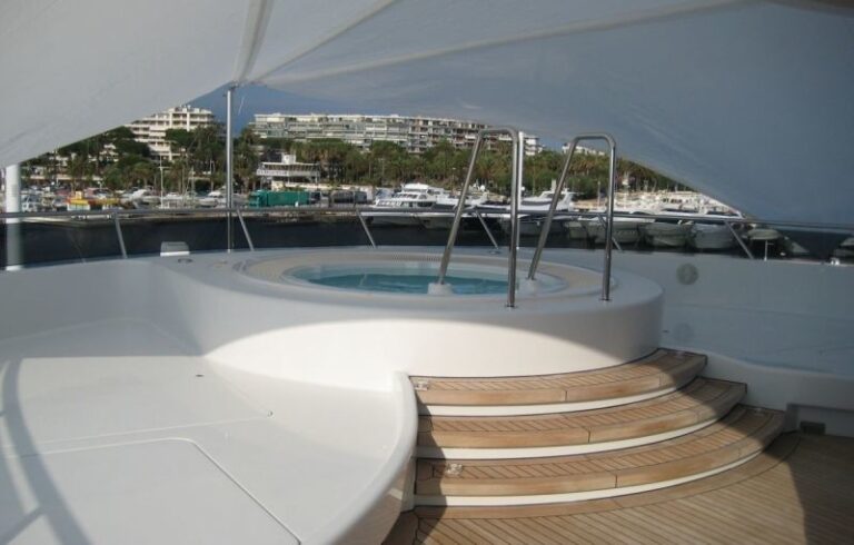 Jacuzzi Pool Aboard Yacht SARAH