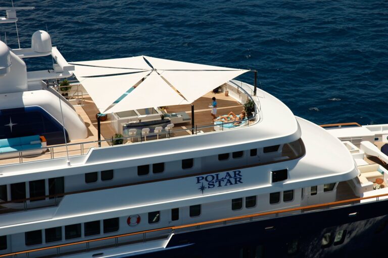 Detail Overview Aboard Yacht POLAR STAR