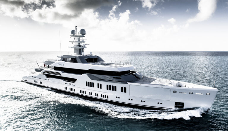 66m super yacht ESTER III - Photo by Guillaume Plisson