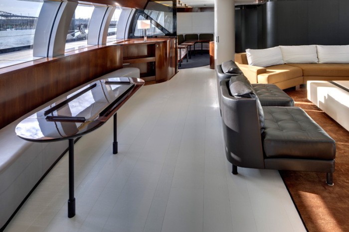 Saloon Profile Aspect On Yacht VERTIGO