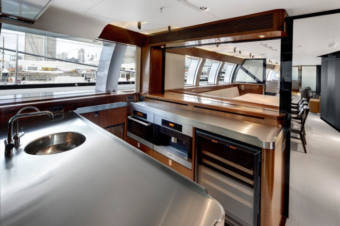 Service Zone Aboard Yacht VERTIGO
