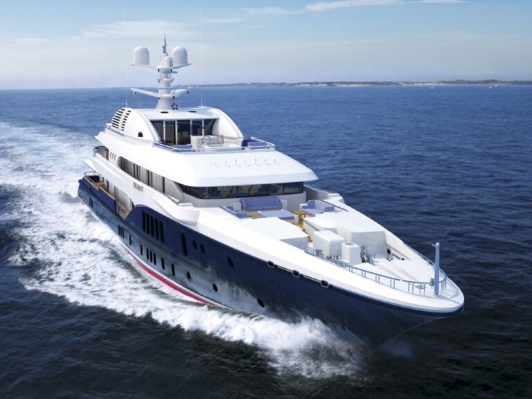 Fore Aspect: Yacht SYCARA V's Cruising Pictured