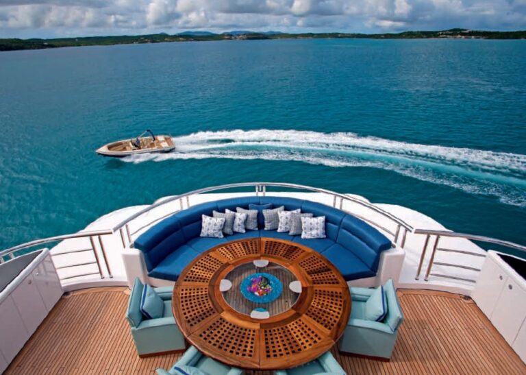 External Sitting Aboard Yacht SYCARA V