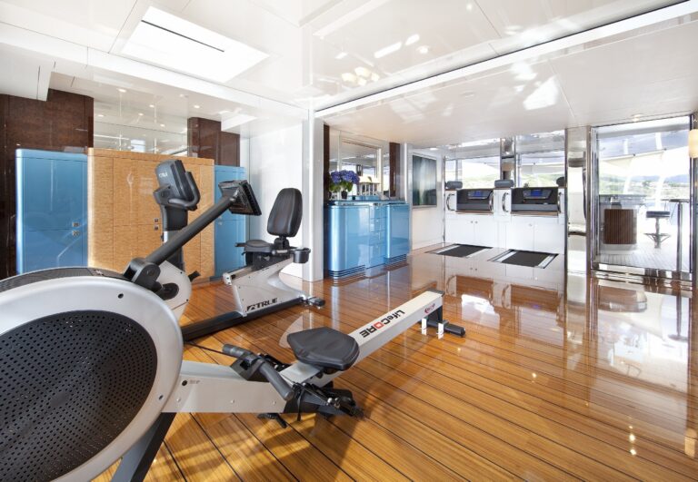 Gym On Yacht SYCARA V
