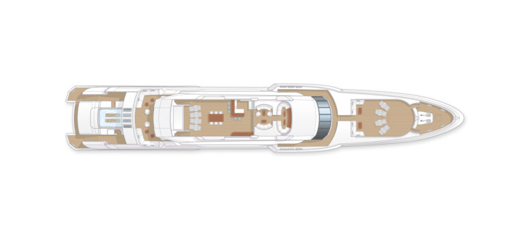 70M Galactica Super Nova sundeck by Heesen
