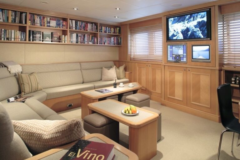Personal Saloon On Yacht LAUREL