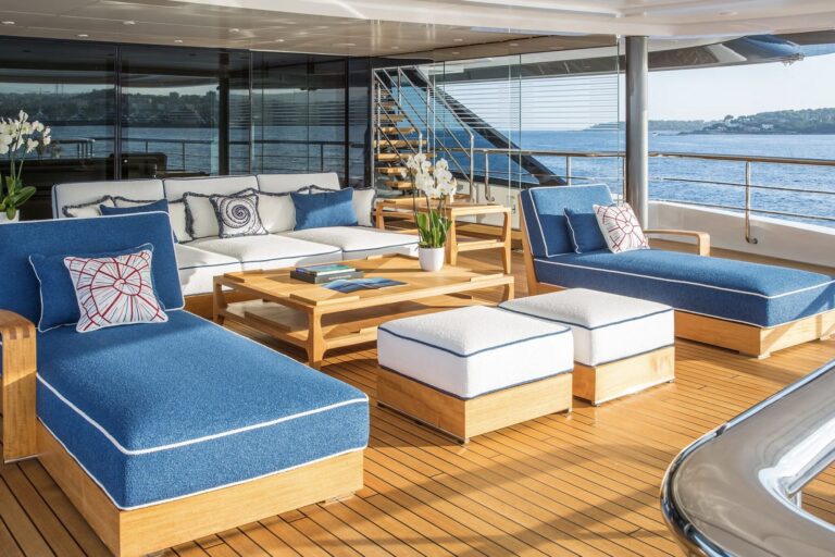 95M LURSSEN MEGA YACHT  - Deck