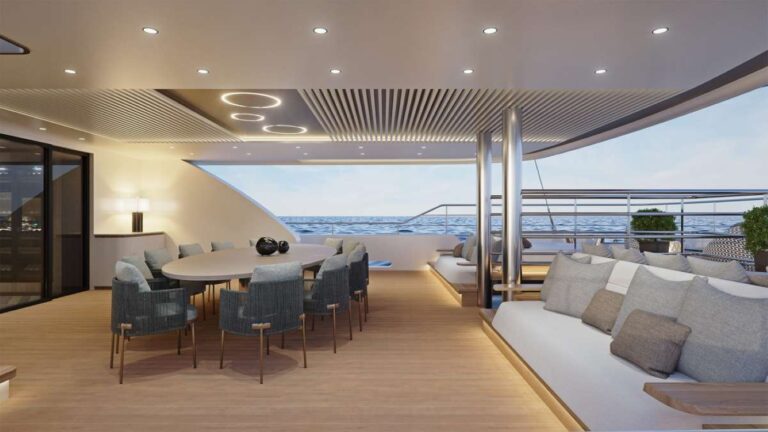 Exterior Relaxation Area With Dining