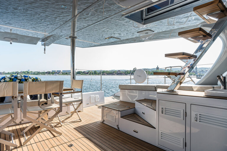 Aft deck