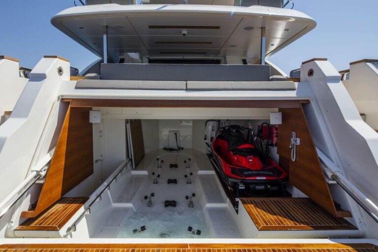 Aft Deck With Water Toys
